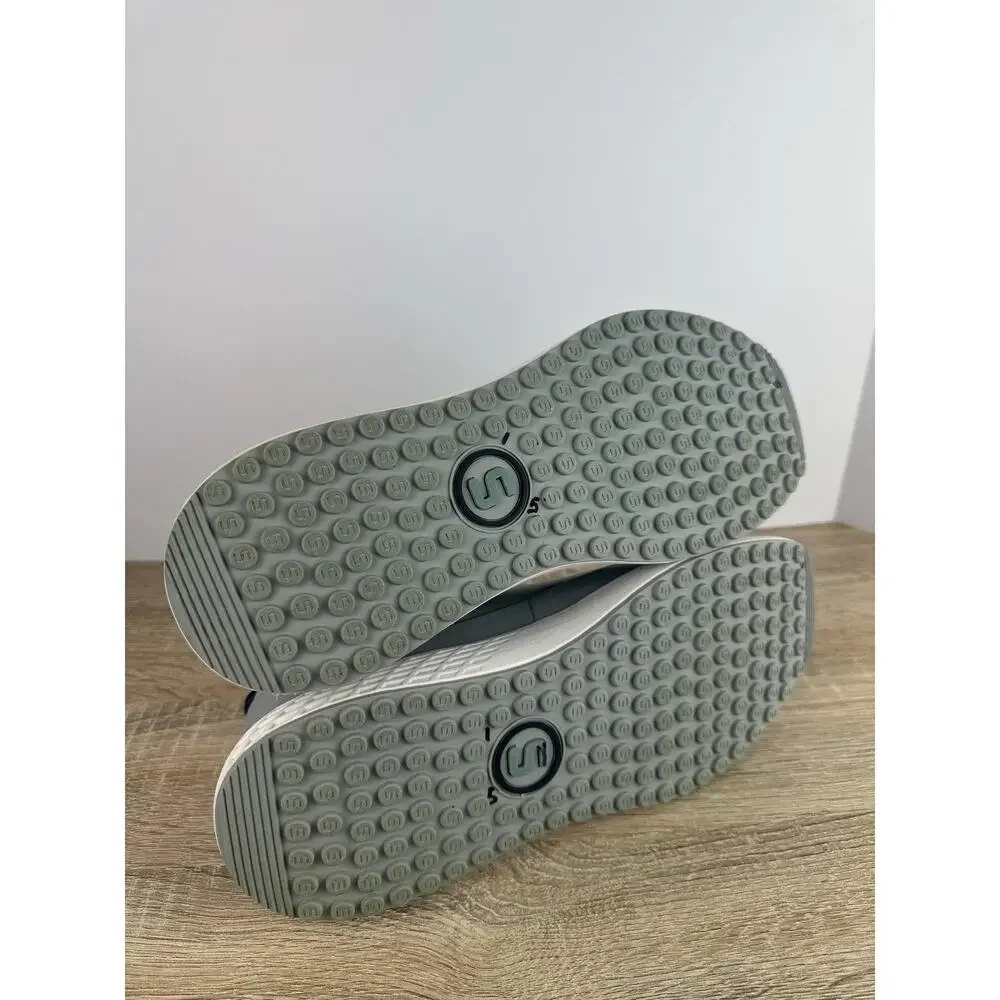 STITCH SL Pace Fadeaway Golf Shoes Gray Leather Spikeless Men’s Size 10.5